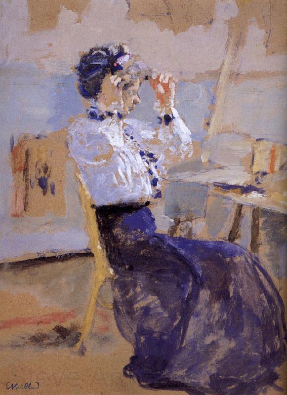 Edouard Vuillard Trendy girl France oil painting art